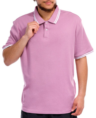 Thumbnail 3: Tackle & Tides Tackle & Tides Mens Tipped Short Sleeve Polo Shirt 
