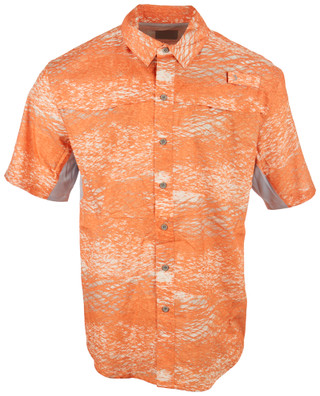 Thumbnail 1: REEL LEGENDS Reel Legends Mens Print Mariner Short Sleeve Shirt 