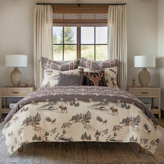 Thumbnail 11: Levtex Home Levtex Home Lodge Toile Quilt & Sham Set 