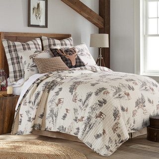 Thumbnail 2: Levtex Home Levtex Home Lodge Toile Euro Sham Set of 2 
