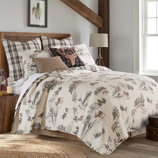 Thumbnail 2: Levtex Home Levtex Home Lodge Toile Euro Sham Set of 2 