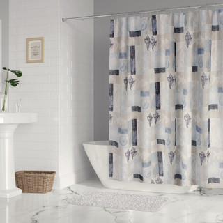 Thumbnail 1: Levtex Home Levtex Home Cerralvo Fabric Front Shower Curtain 