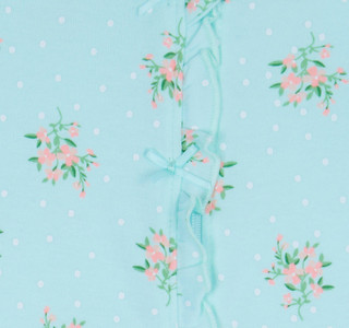 Thumbnail 2: Little Me Little Me Baby Girls 2 Pc Floral Footed Sleeper Set 