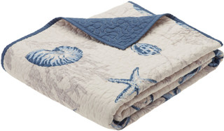 Thumbnail 2: Madison Park Madison Park Bayside Oversized Quilted Throw 