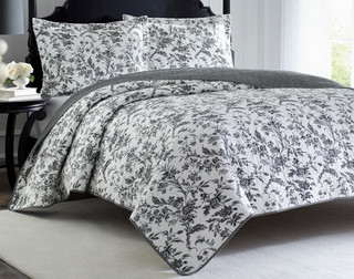 Thumbnail 3: Laura Ashley Laura Ashley Amberley Quilt Set 