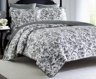 Thumbnail 8: Laura Ashley Laura Ashley Amberley Quilt Set 