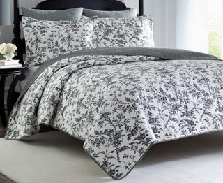 Thumbnail 2: Laura Ashley Laura Ashley Amberley Quilt Set 