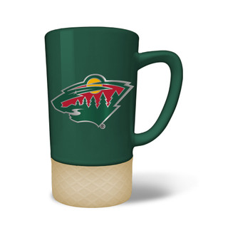 Thumbnail 1: MINNESOTA WILD NHL Minnesota Wild 15oz Jump Ceramic Mug With Emblem 