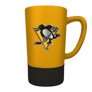 Thumbnail 1: PITTSBURG PENGUINS NHL Pittsburgh Penguins 15oz Jump Ceramic Mug With Emblem 