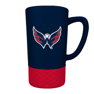 Thumbnail 1: WASHINGTON CAPITALS NHL Washington Capitals 15oz Jump Ceramic Mug With Emblem 