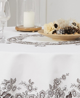 Thumbnail 5: Spode Spode  Woodlands 70 in. Round Tablecloth 
