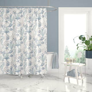 Thumbnail 4: Levtex Home Levtex Home Galapagos Shower Curtain 