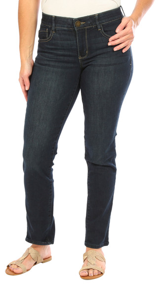 Thumbnail 1: Democracy Democracy Womens 30 in. Ab-Tech Straight Leg Jeans 