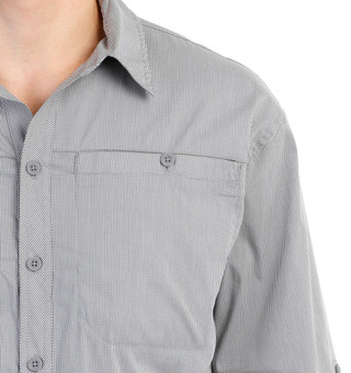 Thumbnail 2: REEL LEGENDS Reel Legends Mens Terrain Buttoned Long Sleeve Shirt 