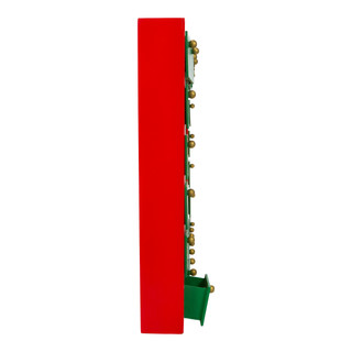 Thumbnail 3: Kurt Adler Kurt Adler 14.3-Inch Pre-Lit Santa Toy Shop Advent Calender 