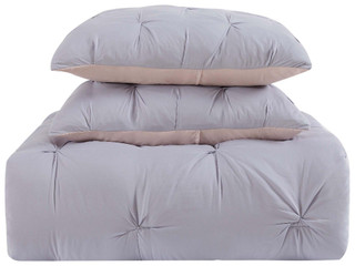 Thumbnail 10: My World My World Pleated Duvet Set 