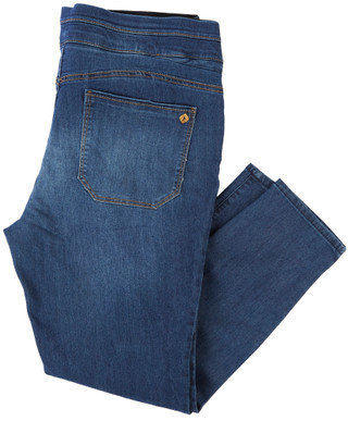 Thumbnail 2: Democracy Democracy Womens 27 in. Ab-Tech Pull-On Jeans 
