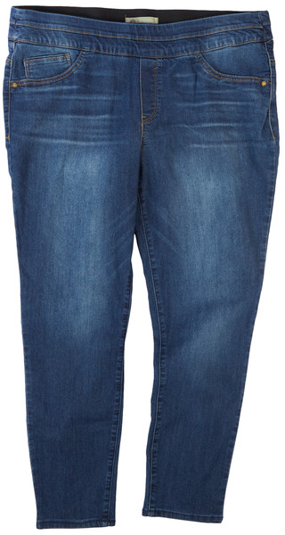 Thumbnail 1: Democracy Democracy Womens 27 in. Ab-Tech Pull-On Jeans 