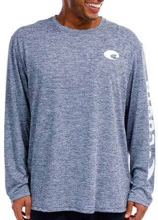Thumbnail 1: COSTA Costa Mens Tech Crew Cationic Long Sleeve Shirt 
