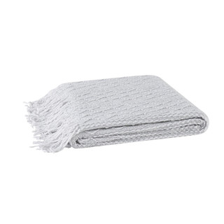 Thumbnail 4: Brooklyn Loom Brooklyn Loom Woven Texture Solid Throw 