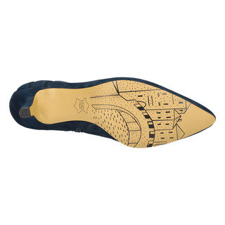 Thumbnail 7: Bella Vita Bella Vita Womens Faraday Leather Dress Shootie 