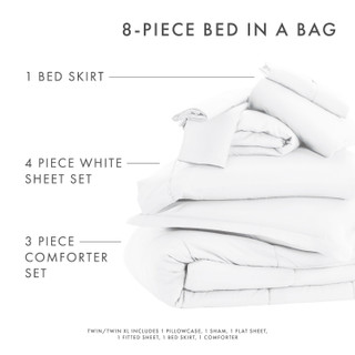 Thumbnail 40: Home Collections Home Collections Premium Bed In A Bag 