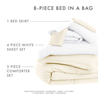 Thumbnail 97: Home Collections Home Collections Premium Bed In A Bag 