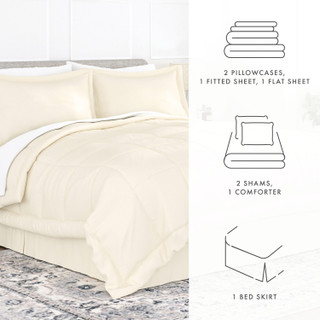 Thumbnail 86: Home Collections Home Collections Premium Bed In A Bag 