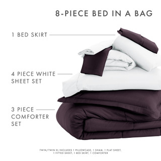Thumbnail 149: Home Collections Home Collections Premium Bed In A Bag 