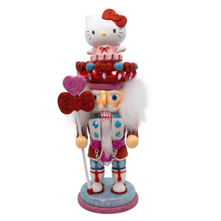 Thumbnail 1: Hello Kitty Hollywood Nutcracker 14-Inch Hello Kitty Nutcracker 