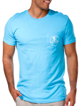 Thumbnail 3: Salt Life Salt Life Mens Skull & Poles T-Shirt 