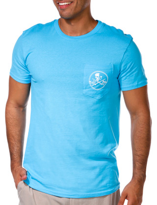 Thumbnail 4: Salt Life Salt Life Mens Skull & Poles T-Shirt 