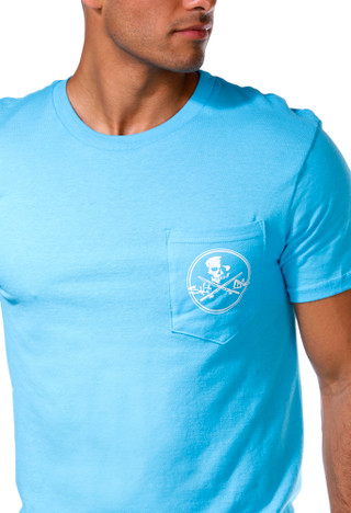 Thumbnail 6: Salt Life Salt Life Mens Skull & Poles T-Shirt 