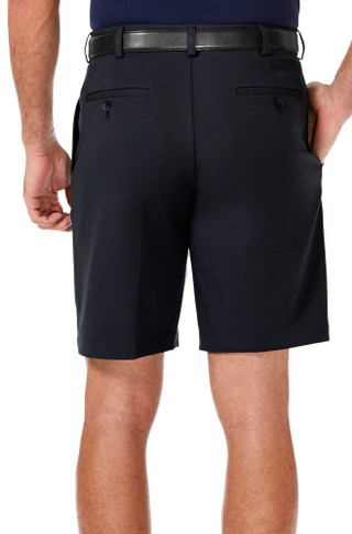 Thumbnail 2: Haggar Haggar Mens Cool 18 Pro Pleated Shorts 