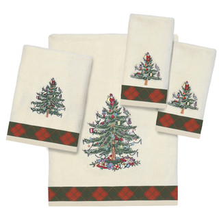 Thumbnail 1: Spode Spode Christmas Tree Tartan Towel Collection 