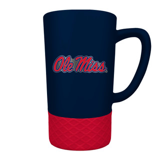 Thumbnail 1: OLE MISS NCAA Ole Miss Rebels 15oz Jump Ceramic Mug & Metal Emblem 