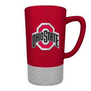 Thumbnail 1: Ohio State NCAA Ohio State Buckeyes 15oz Jump Ceramic Mug & Emblem 