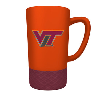 Thumbnail 1: VIRGINIA TECH NCAA Virginia Tech Hokies 15oz Jump Ceramic Mug & Emblem 