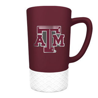 Thumbnail 1: TEXAS A&M NCAA Texas A&M Aggies 15oz Jump Ceramic Mug & Emblem 