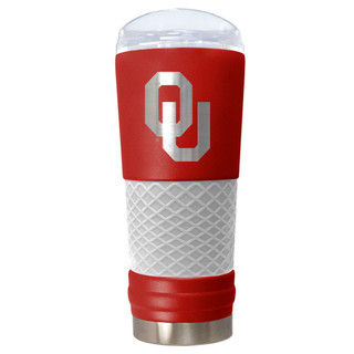 Thumbnail 1: OKLAHOMA UNIVERSITY NCAA Oklahoma Sooners 24oz Draft Tumbler 