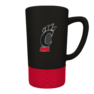 Thumbnail 1: CINCINNATI BEARCATS NCAA Cincinnati Bearcats 15oz. Jump Ceramic Mug & Emblem 
