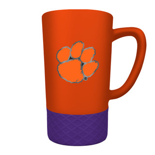 Thumbnail 1: CLEMSON TIGERS NCAA Clemson Tigers 15oz Jump Ceramic Mug & Metal Emblem 