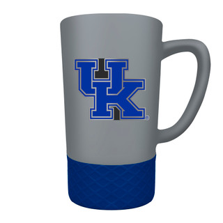 Thumbnail 1: KENTUCKY WILDCATS NCAA Kentucky Wildcats 15oz Jump Ceramic Mug & Metal Emblem 