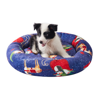 Thumbnail 1: Levtex Home Levtex Christmas Gnome Pet Bed Dog Bed 23x14 