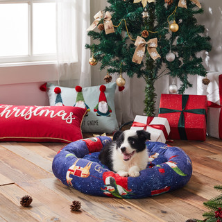 Thumbnail 2: Levtex Home Levtex Christmas Gnome Pet Bed Dog Bed 23x14 