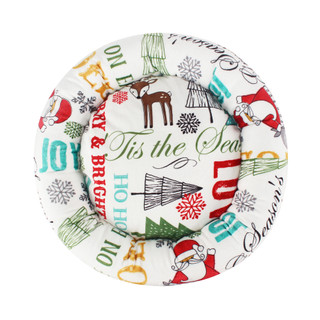 Thumbnail 4: Levtex Home Levtex Christmas Santa Claus Pet Bed Dog Bed 23x14 