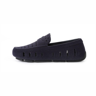 Thumbnail 4: Navy Vegan Suede