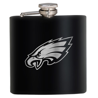 Thumbnail 1: Philadelphia Eagles NFL Philadelphia Eagles 6 Oz. Laser Etched Hip Flask 
