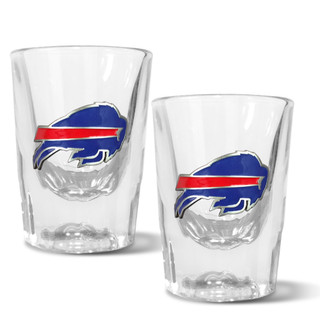 Thumbnail 1: BUFFALO BILLS NFL Buffalo Bills Set of 2 2 Oz. Prism Shot Glasses 