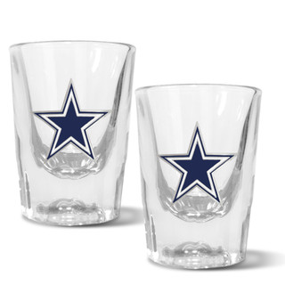 Thumbnail 1: Dallas Cowboys NFL Dallas Cowboys Set of 2 2 Oz. Prism Shot Glasses 